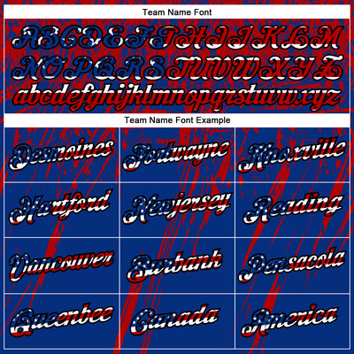 Custom Stitched Royal USA Flag Red Black-White 3D Pattern Design Splash Grunge Art Sports Pullover Sweatshirt Hoodie