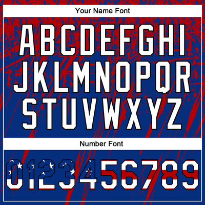 Custom Stitched Royal USA Flag Red Black-White 3D Pattern Design Splash Grunge Art Sports Pullover Sweatshirt Hoodie