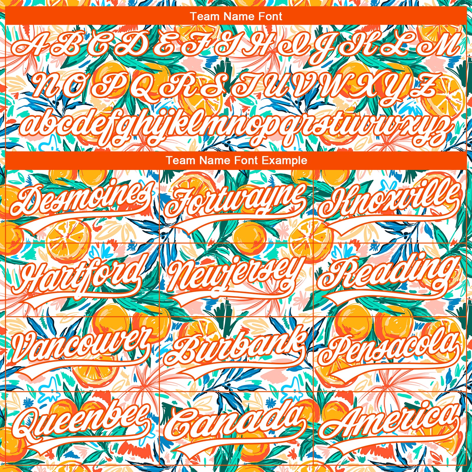 Custom Stitched White Orange 3D Pattern Design Fruit Sports Pullover Sweatshirt Hoodie