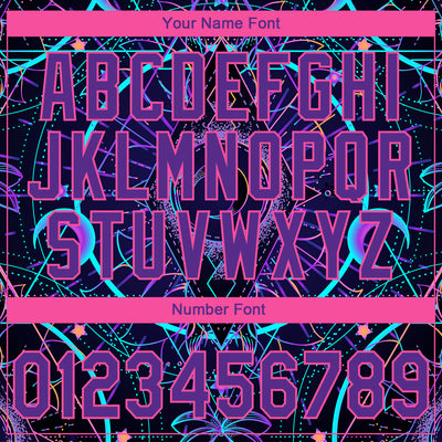 Custom Stitched Black Purple-Pink 3D Pattern Design Magic Mushrooms Over Sacred Geometry Psychedelic Hallucination Sports Pullover Sweatshirt Hoodie