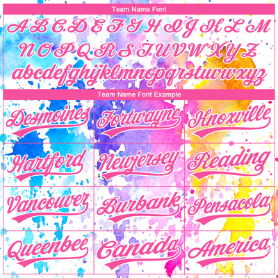 Custom Stitched White Pink 3D Pattern Design Watercolor Grunge Art Sports Pullover Sweatshirt Hoodie