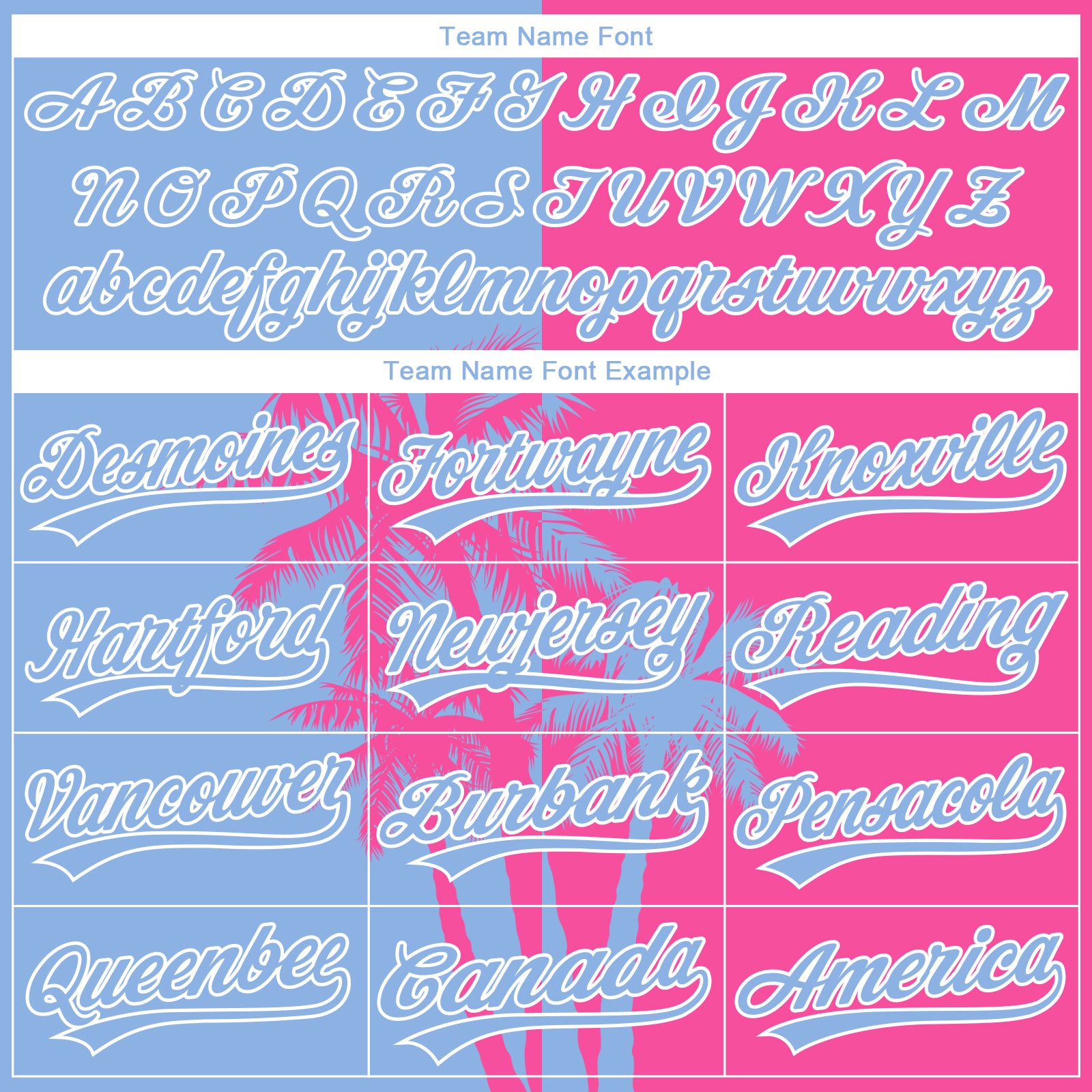 Custom Stitched Pink Light Blue-White 3D Hawaii Coconut Trees Sports Pullover Sweatshirt Hoodie