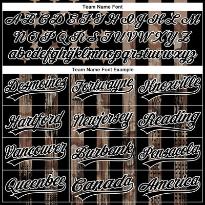 Custom Stitched Black Camo-White 3D American Flag Sports Pullover Sweatshirt Hoodie