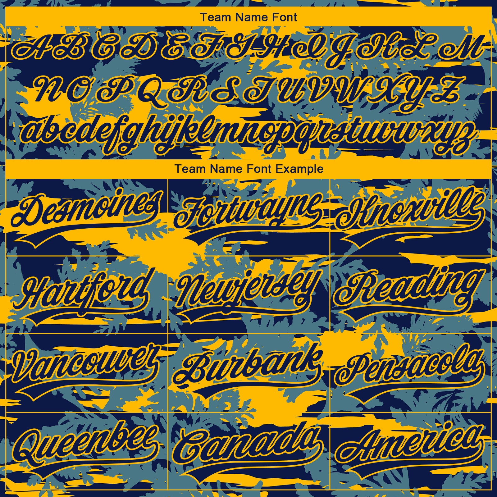 Custom Stitched Navy Gold 3D Pattern Design Thuja Branch Pullover Sweatshirt Hoodie