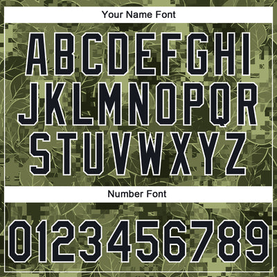 Custom Stitched Camo Black-White 3D Leaves Sports Pullover Sweatshirt Salute To Service Hoodie