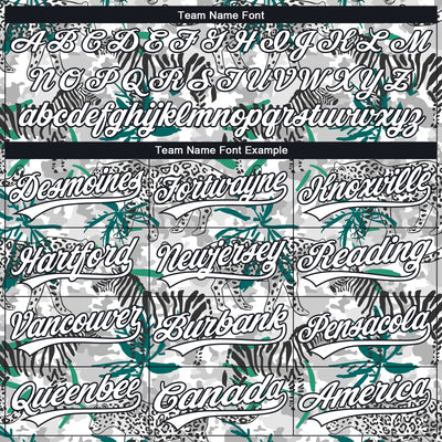 Custom Stitched Camo White-Black 3D Tropical Jungle Animal Sports Pullover Sweatshirt Salute To Service Hoodie