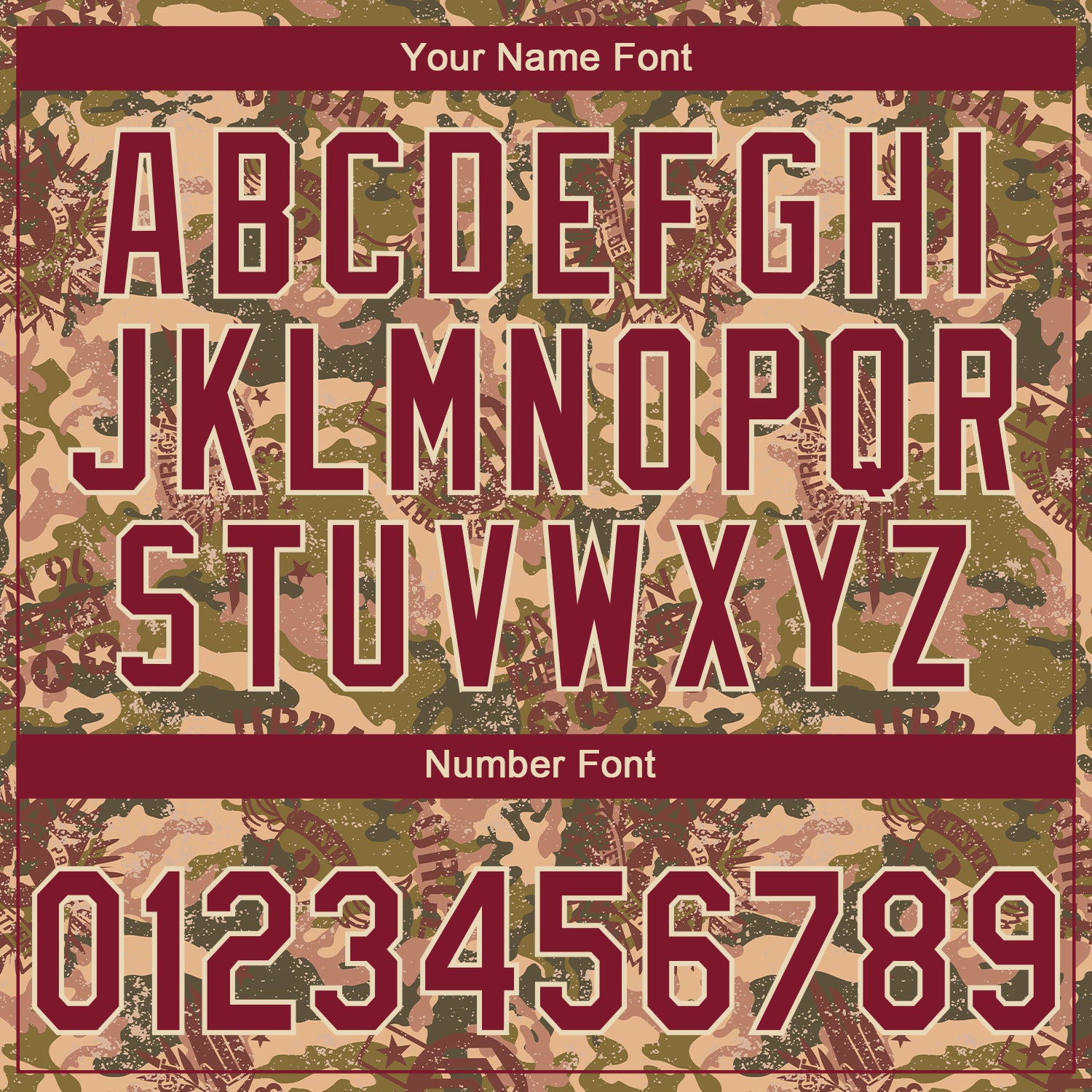 Custom Stitched Camo Crimson-Cream 3D Military Badge Sports Pullover Sweatshirt Salute To Service Hoodie