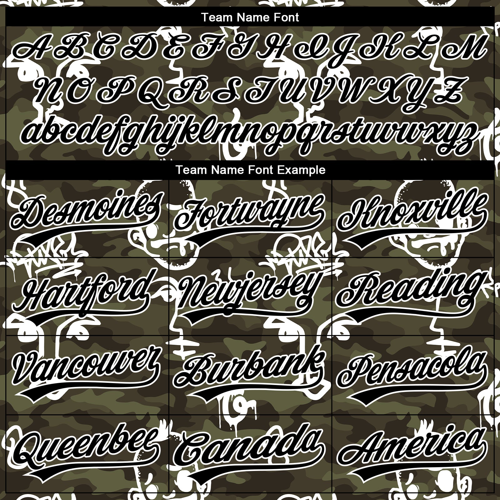 Custom Stitched Camo Black-White 3D Hand Painted Face Sports Pullover Sweatshirt Salute To Service Hoodie