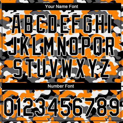 Custom Stitched Camo Black-White 3D Sports Pullover Sweatshirt Salute To Service Hoodie