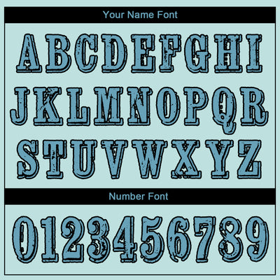 Custom Ice Blue Shadow Blue-Black 3D Skull Cemetery Sports Pullover Sweatshirt Hoodie