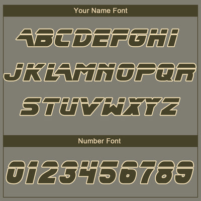 Custom Gray Olive-City Cream 3D Skull Tattoo Sports Pullover Sweatshirt Hoodie