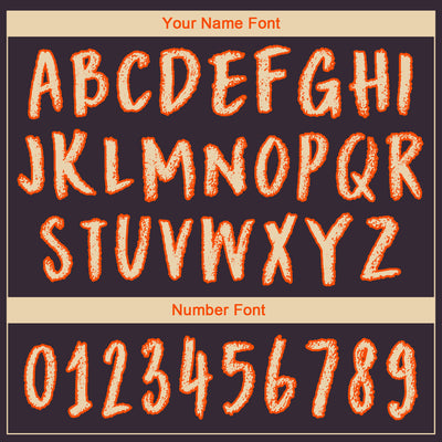 Custom Navy City Cream-Orange 3D Skull Sports Pullover Sweatshirt Hoodie