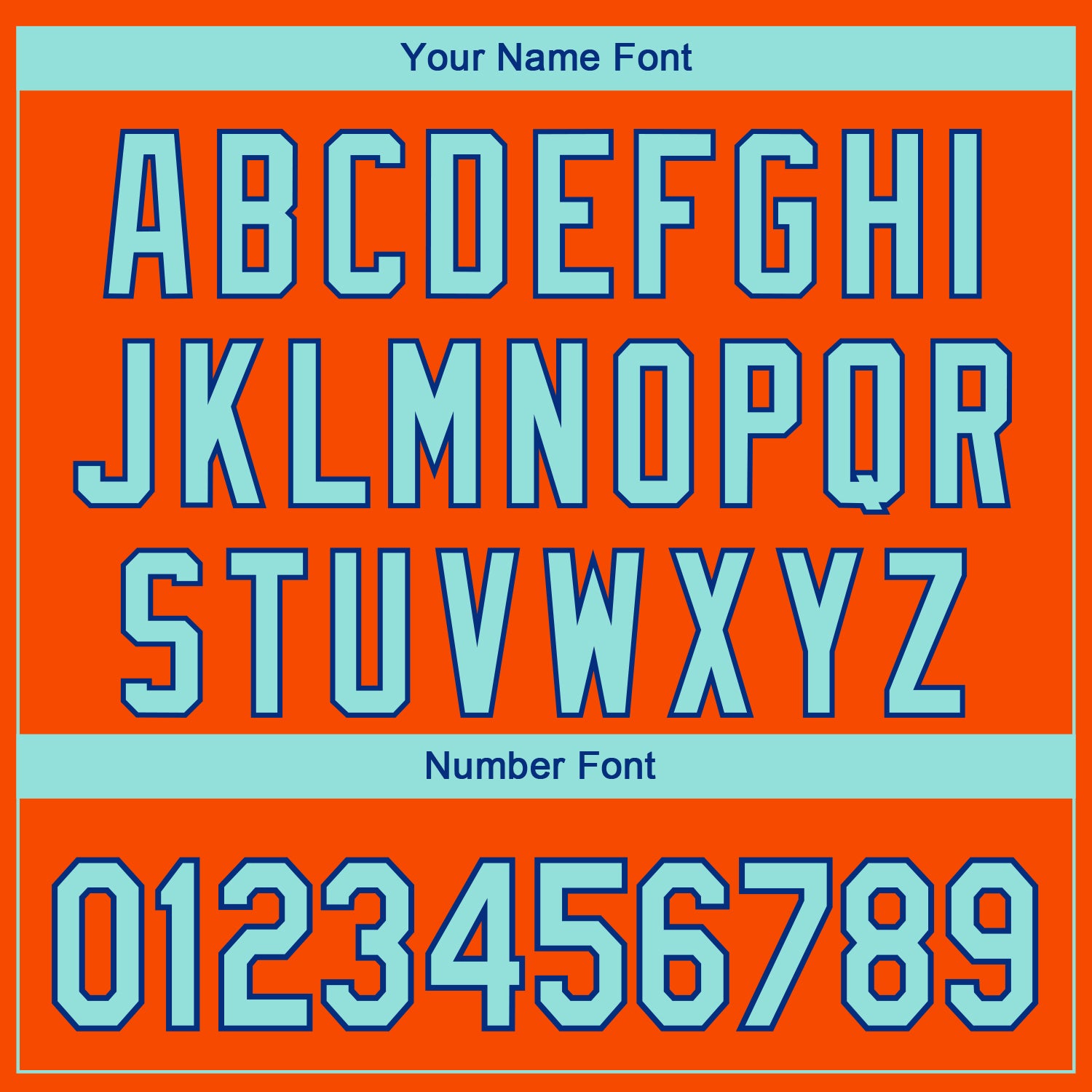 Custom Orange Ice Blue-Royal 3D Skull Chromatic Sports Pullover Sweatshirt Hoodie