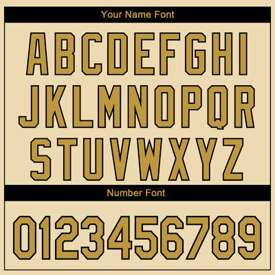 Custom City Cream Old Gold-Black 3D Skull Metal Sports Pullover Sweatshirt Hoodie