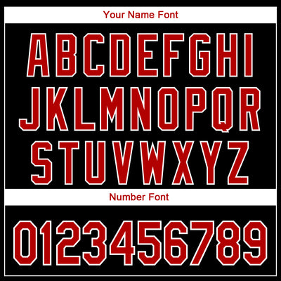 Custom Black Red-White 3D Skull Calavera Day Of The Dead Dia de los Muertos Sports Pullover Sweatshirt Hoodie