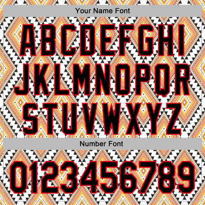 Custom Stitched White Black Yellow-Fire Red 3D Mexico Aztec Pattern Sports Pullover Sweatshirt Hoodie