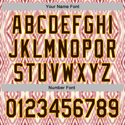 Custom Stitched Cream Brown Red-Yellow 3D Mexico Aztec Pattern Sports Pullover Sweatshirt Hoodie