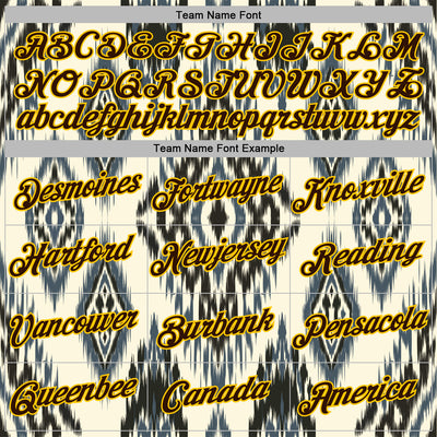 Custom Stitched Cream Brown Blue-Yellow 3D Mexico Aztec Pattern Sports Pullover Sweatshirt Hoodie