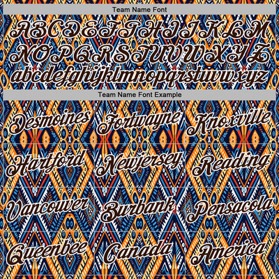 Custom Stitched Black Brown Blue Orange-White 3D Mexico Aztec Pattern Sports Pullover Sweatshirt Hoodie