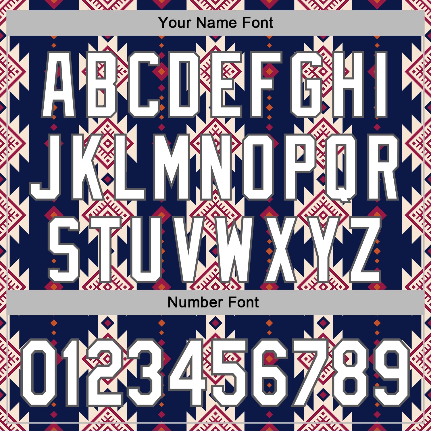 Custom Stitched Navy White Cream Red-Steel Gray 3D Mexico Aztec Pattern Sports Pullover Sweatshirt Hoodie