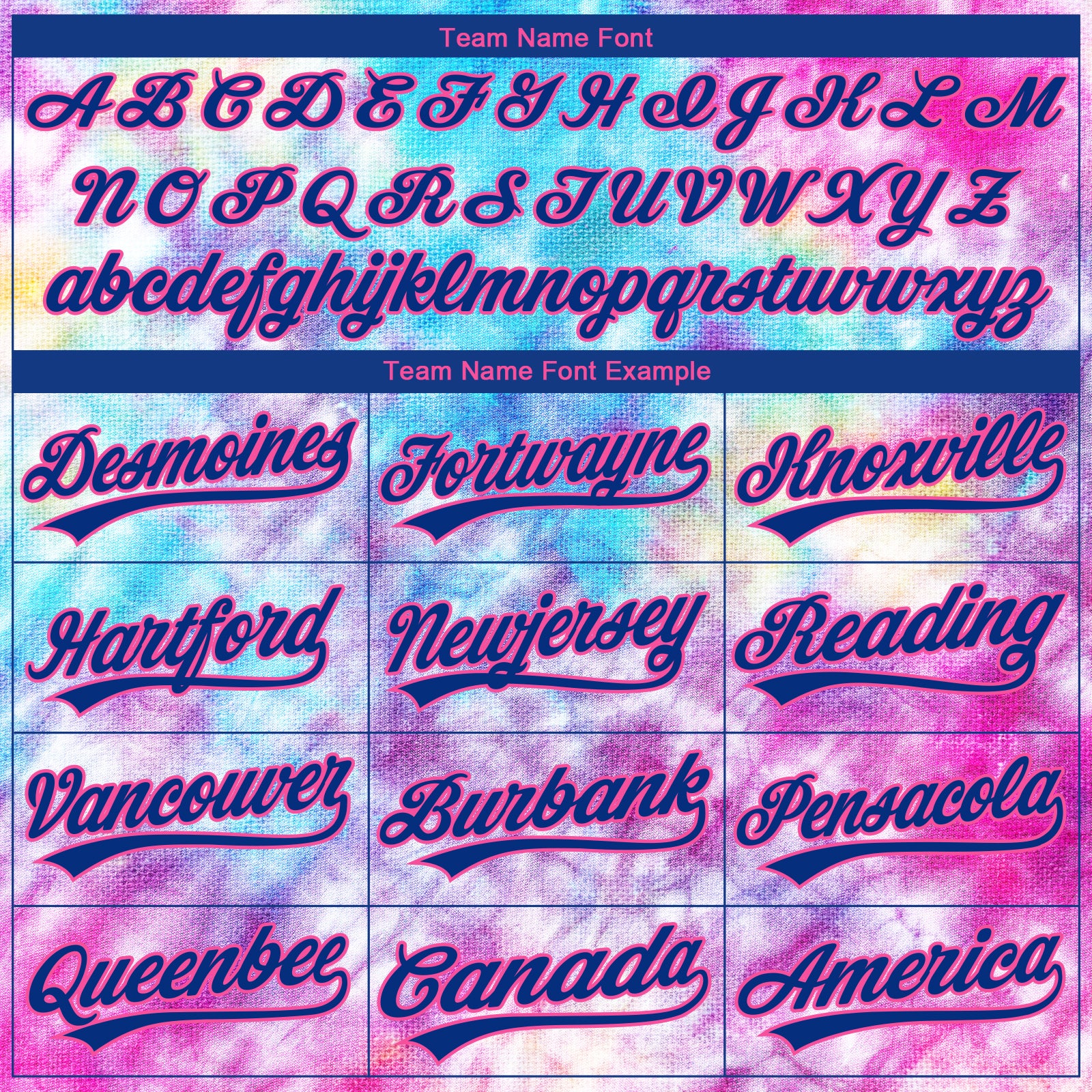 Custom Stitched Tie Dye Royal-Pink 3D Sports Pullover Sweatshirt Hoodie