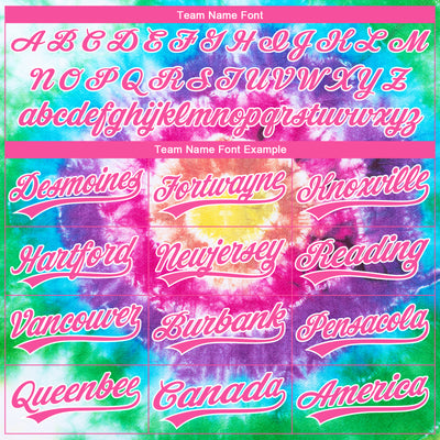 Custom Stitched Tie Dye Pink-White 3D Sports Pullover Sweatshirt Hoodie