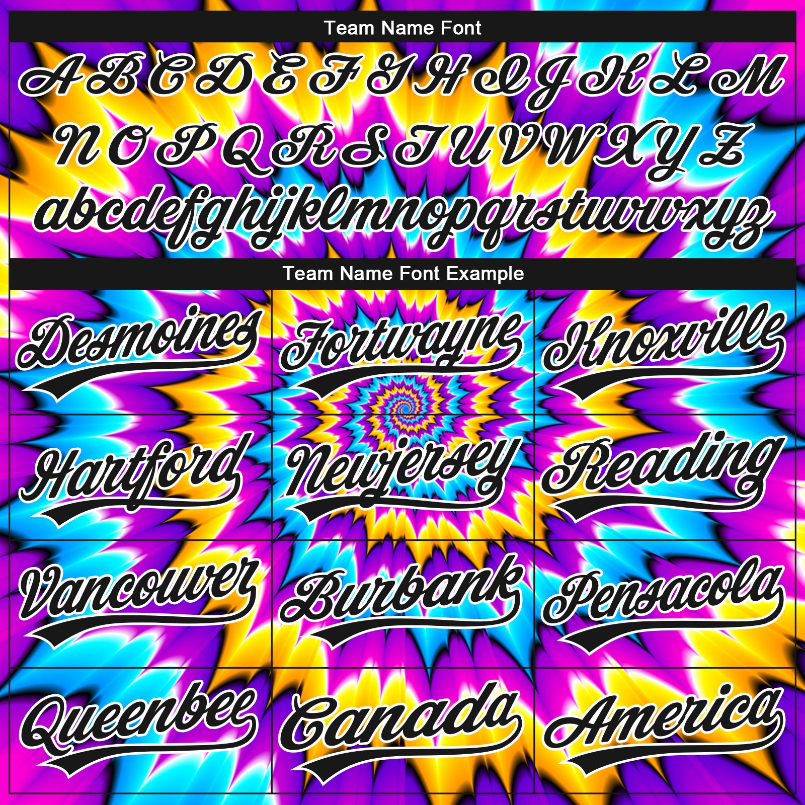 Custom Stitched Tie Dye Black-White 3D Sports Pullover Sweatshirt Hoodie