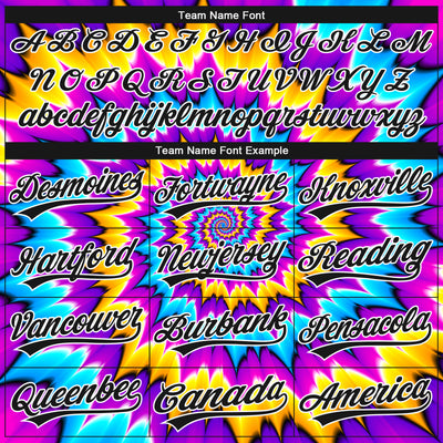 Custom Stitched Tie Dye Black-White 3D Sports Pullover Sweatshirt Hoodie