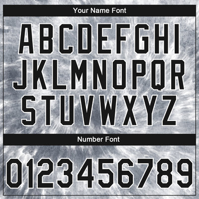 Custom Stitched Tie Dye Black-White 3D Sports Pullover Sweatshirt Hoodie