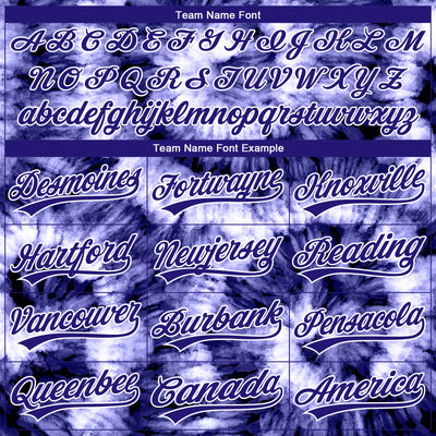 Custom Stitched Tie Dye Dark Purple-White 3D Sports Pullover Sweatshirt Hoodie