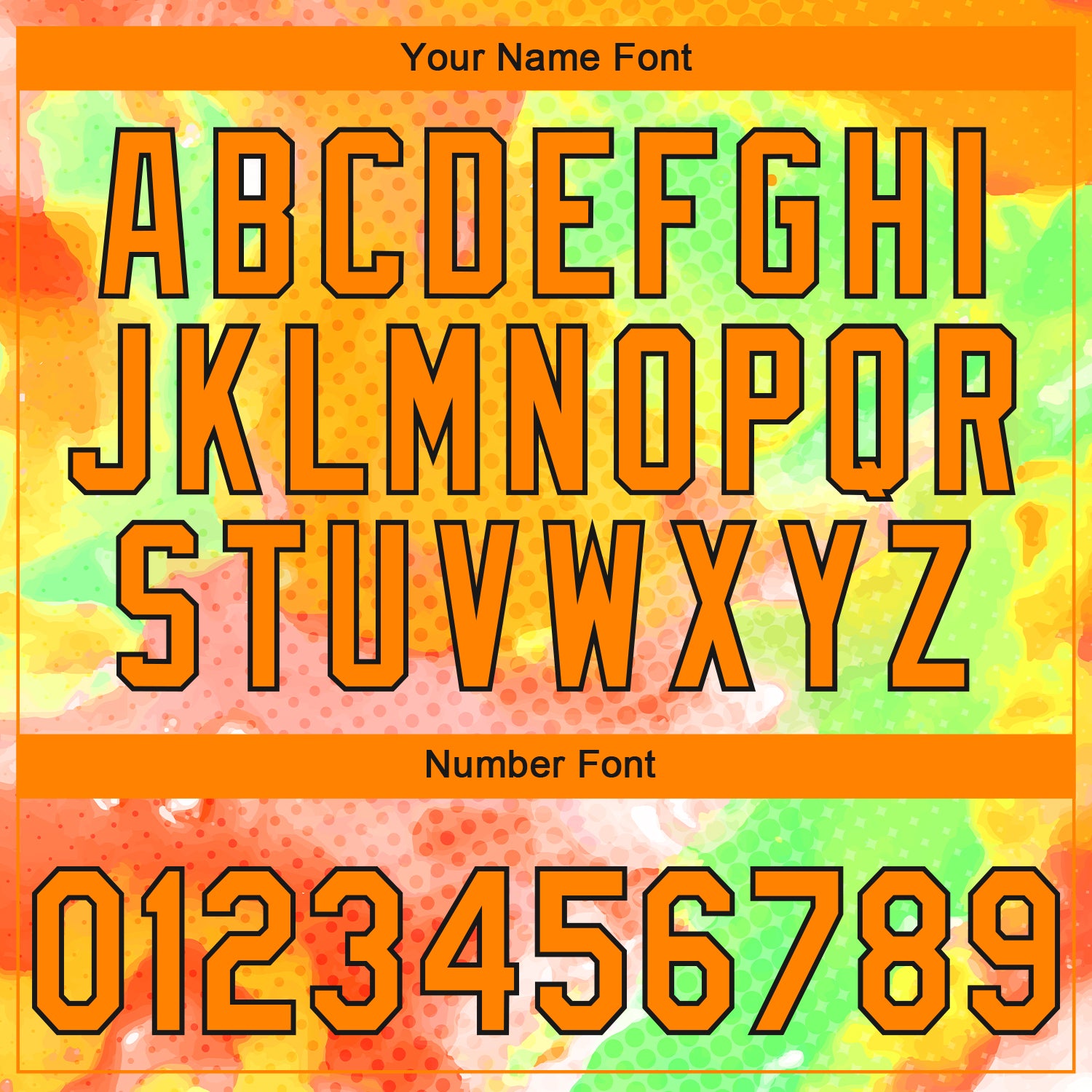 Custom Stitched Tie Dye Bay Orange-Black 3D Sports Pullover Sweatshirt Hoodie