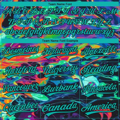 Custom Stitched Black Aqua 3D Pattern Design Abstract Psychedelic Fluid Art Sports Pullover Sweatshirt Hoodie