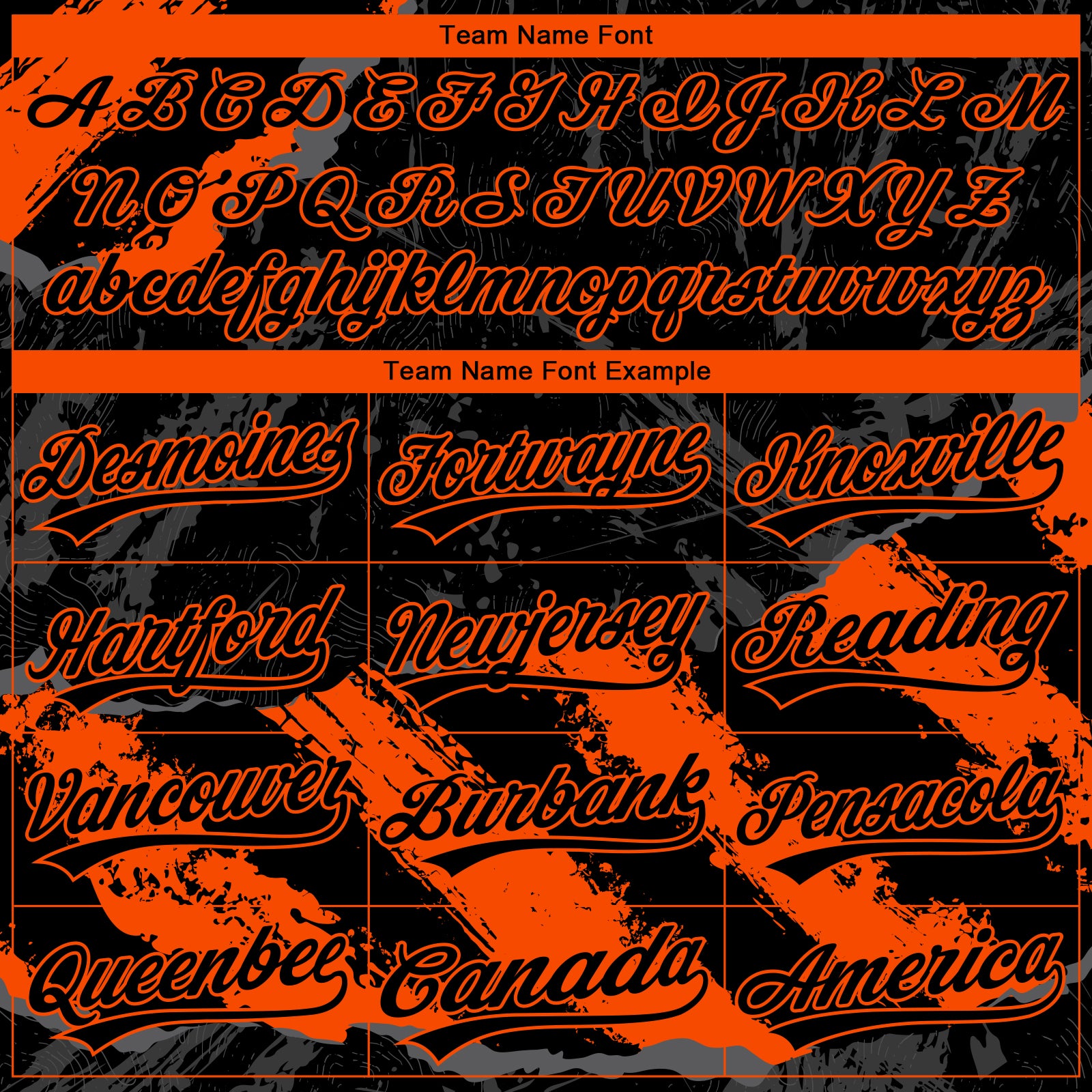 Custom Stitched Black Orange-Steel Gray 3D Pattern Design Splash Sports Pullover Sweatshirt Hoodie