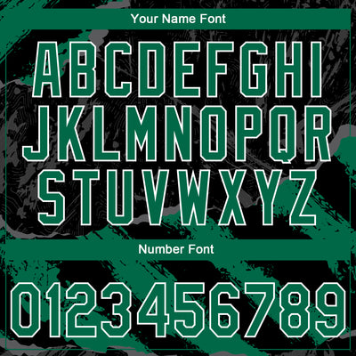 Custom Stitched Black Kelly Green Steel Gray-White 3D Pattern Design Splash Sports Pullover Sweatshirt Hoodie