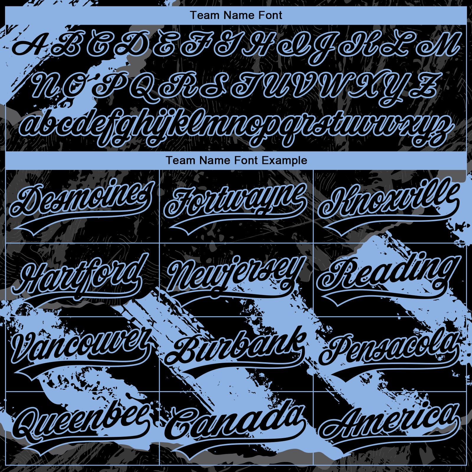 Custom Stitched Black Light Blue-Steel Gray 3D Pattern Design Splash Sports Pullover Sweatshirt Hoodie