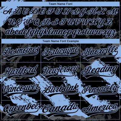 Custom Stitched Black Light Blue-Steel Gray 3D Pattern Design Splash Sports Pullover Sweatshirt Hoodie