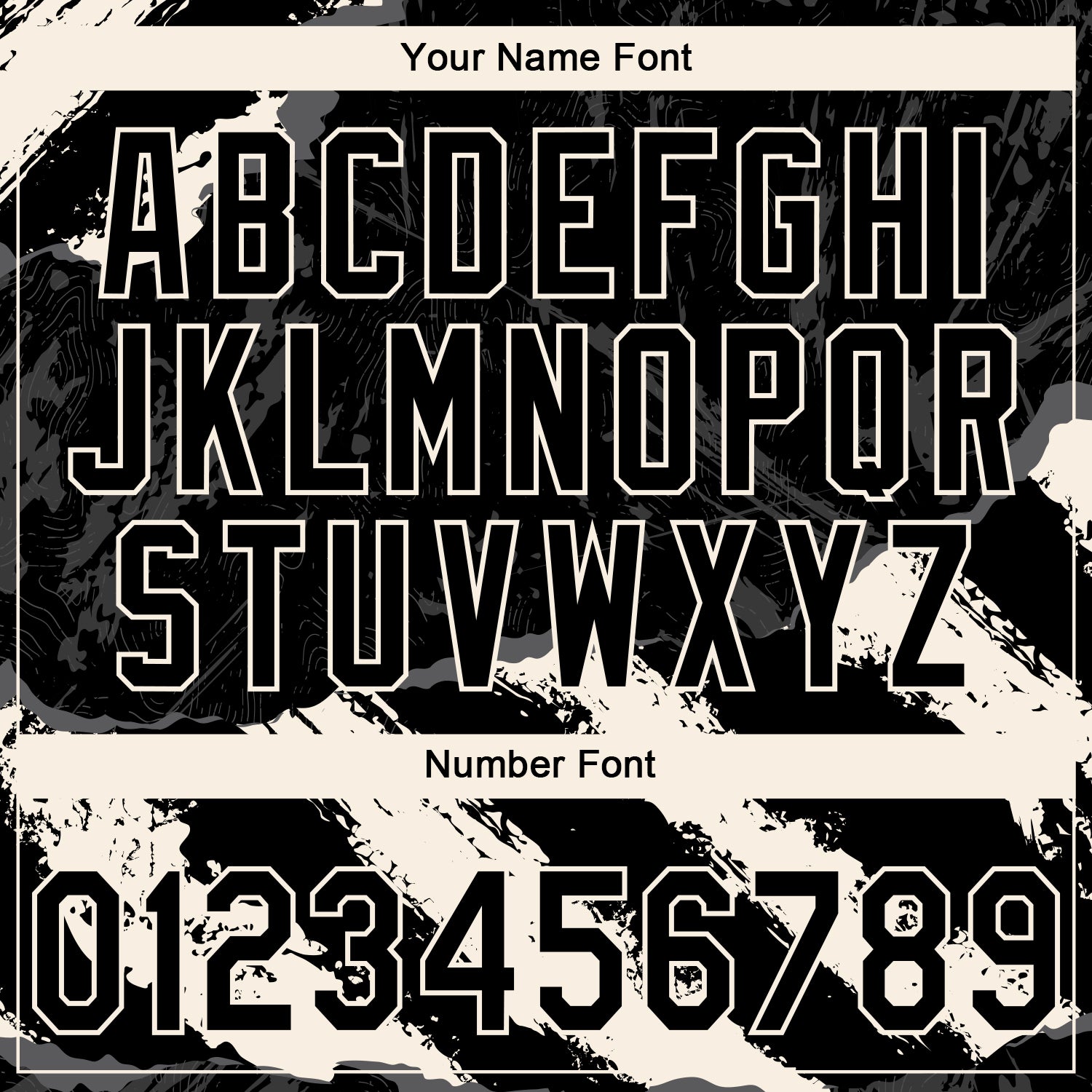 Custom Stitched Black Cream-Steel Gray 3D Pattern Design Splash Sports Pullover Sweatshirt Hoodie