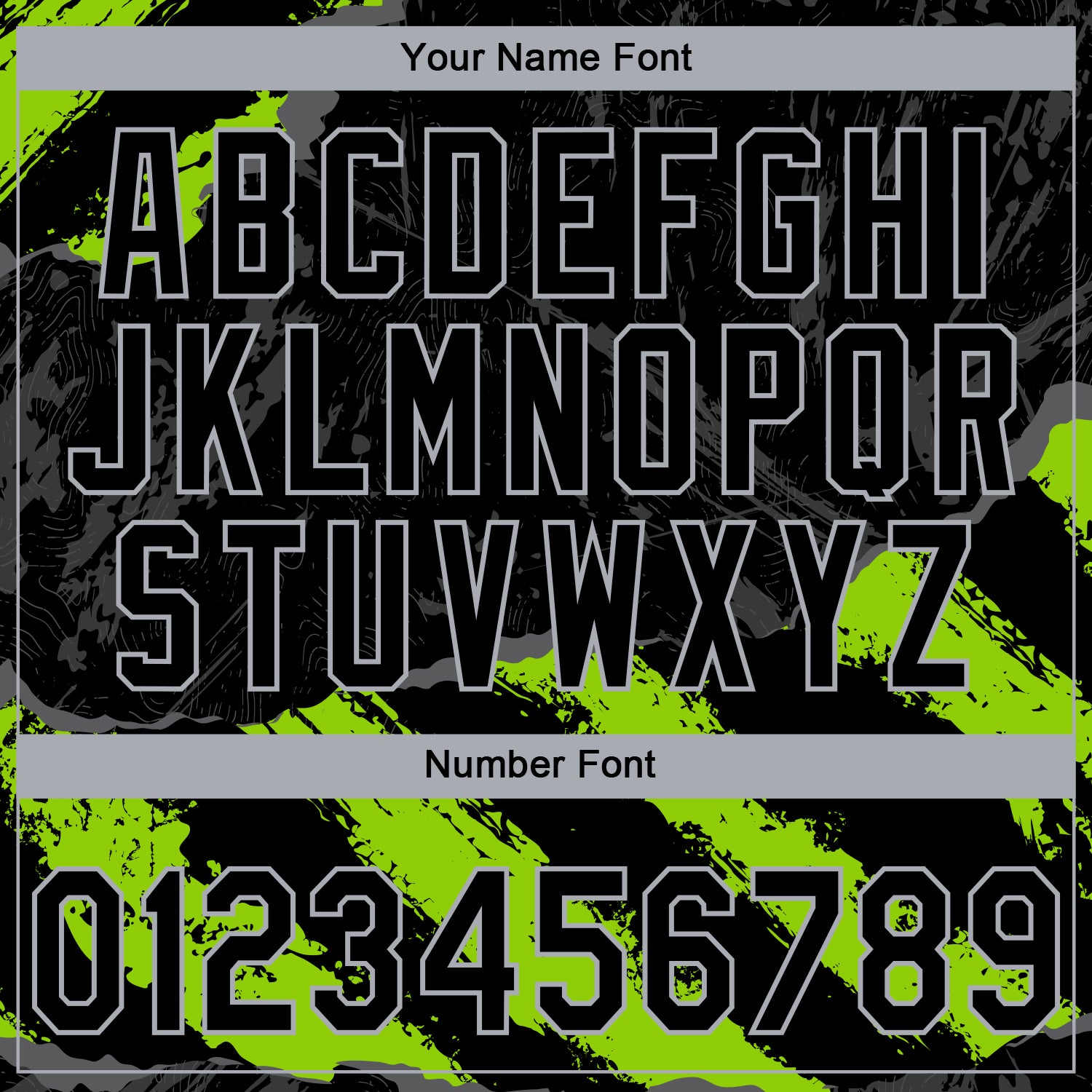 Custom Stitched Black Neon Green Steel Gray-Gray 3D Pattern Design Splash Sports Pullover Sweatshirt Hoodie