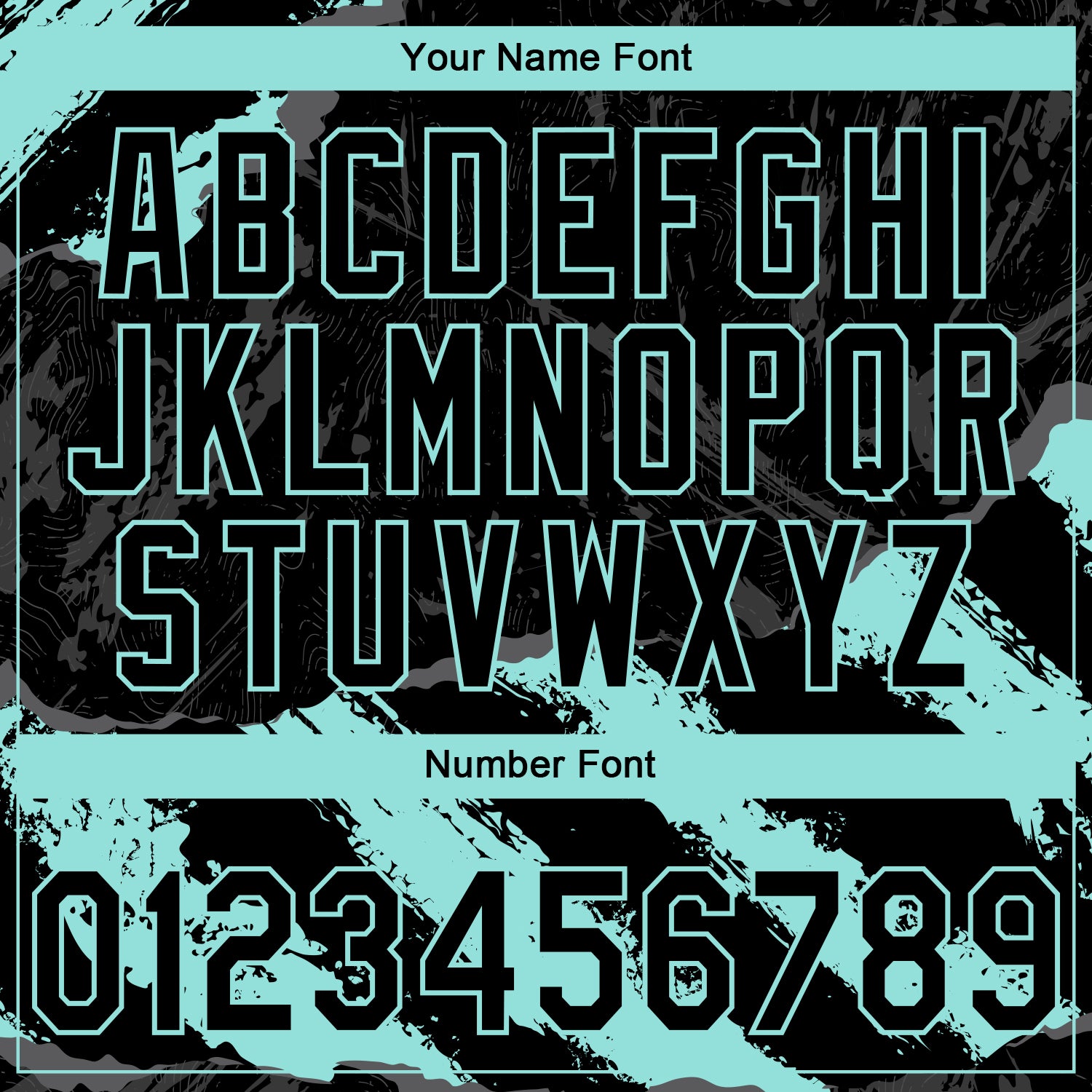 Custom Stitched Black Ice Blue-Steel Gray 3D Pattern Design Splash Sports Pullover Sweatshirt Hoodie