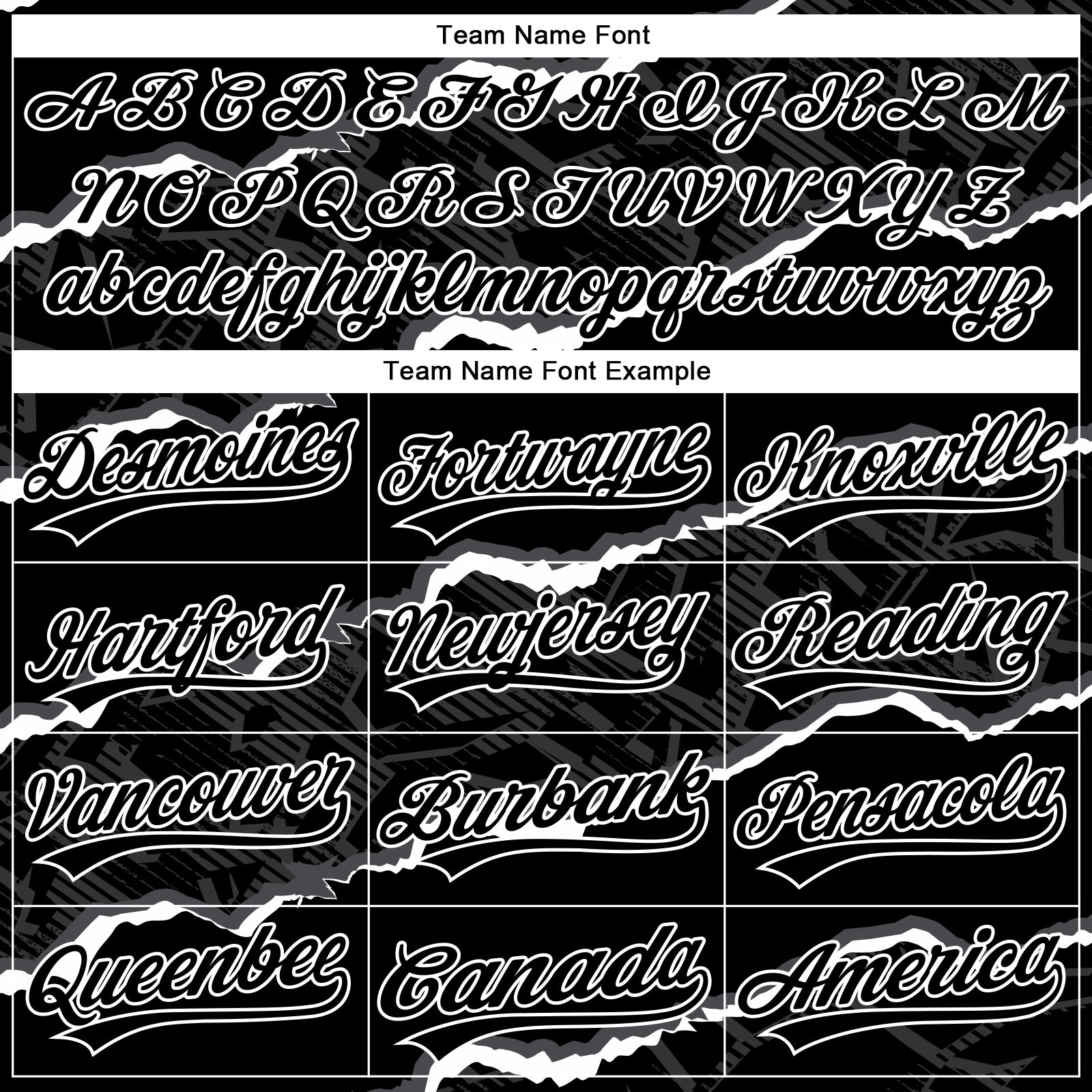 Custom Stitched Black White 3D Pattern Design Torn Paper Style Sports Pullover Sweatshirt Hoodie