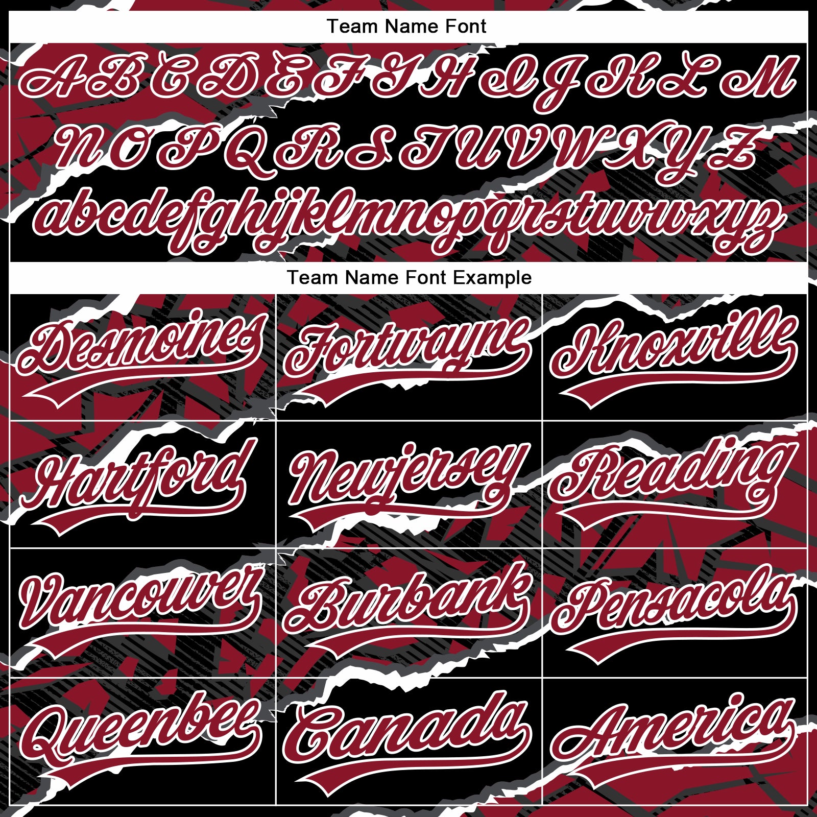 Custom Stitched Black Crimson-White 3D Pattern Design Torn Paper Style Sports Pullover Sweatshirt Hoodie