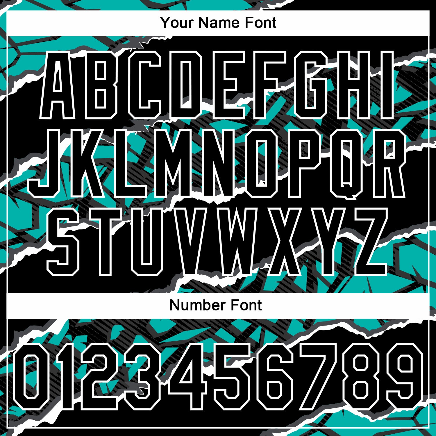 Custom Stitched Black Aqua-White 3D Pattern Design Torn Paper Style Sports Pullover Sweatshirt Hoodie