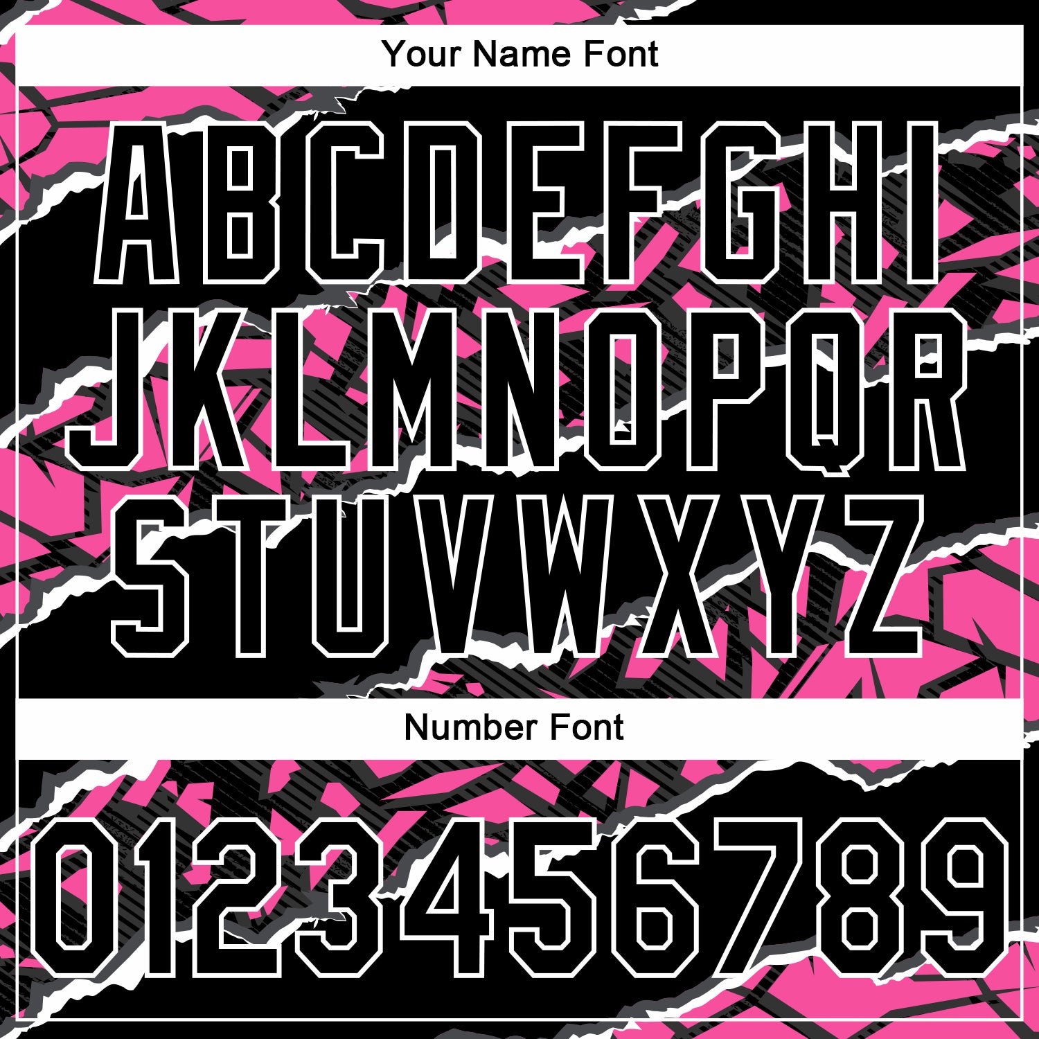 Custom Stitched Black Pink-White 3D Pattern Design Torn Paper Style Sports Pullover Sweatshirt Hoodie