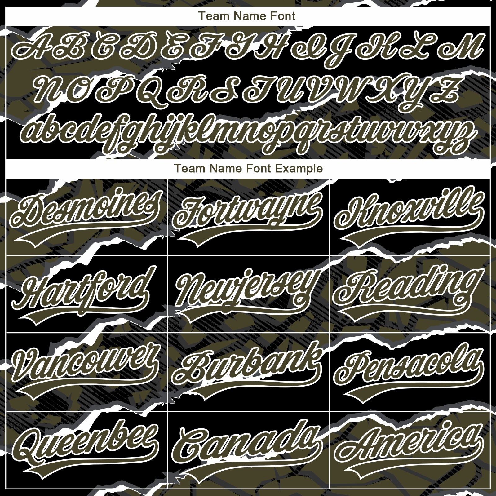 Custom Stitched Black Olive-White 3D Pattern Design Torn Paper Style Sports Pullover Sweatshirt Hoodie