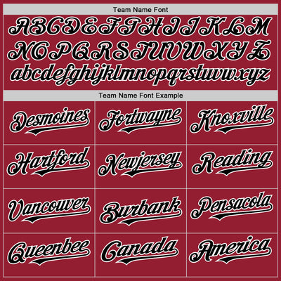 Custom Cardinal Black-White 3D Urban City Edition Sports Authentic Baseball Jersey