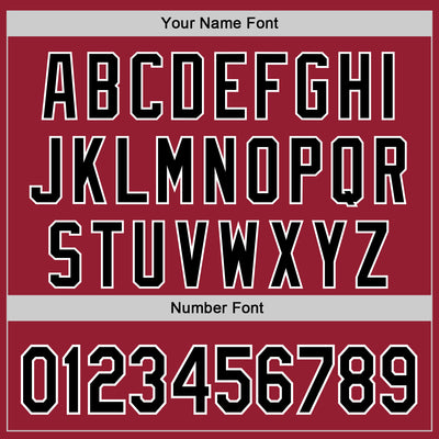 Custom Cardinal Black-White 3D Urban City Edition Sports Authentic Baseball Jersey