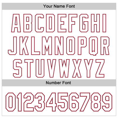 Custom White Cardinal-Black 3D Urban City Edition Sports Authentic Baseball Jersey