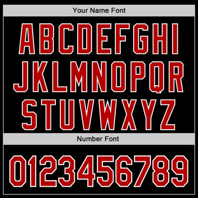 Custom Black Red Blue Cream-White 3D Urban City Edition Sports Authentic Baseball Jersey