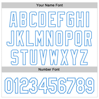 Custom White Electric Blue-Red 3D Urban City Edition Sports Authentic Baseball Jersey