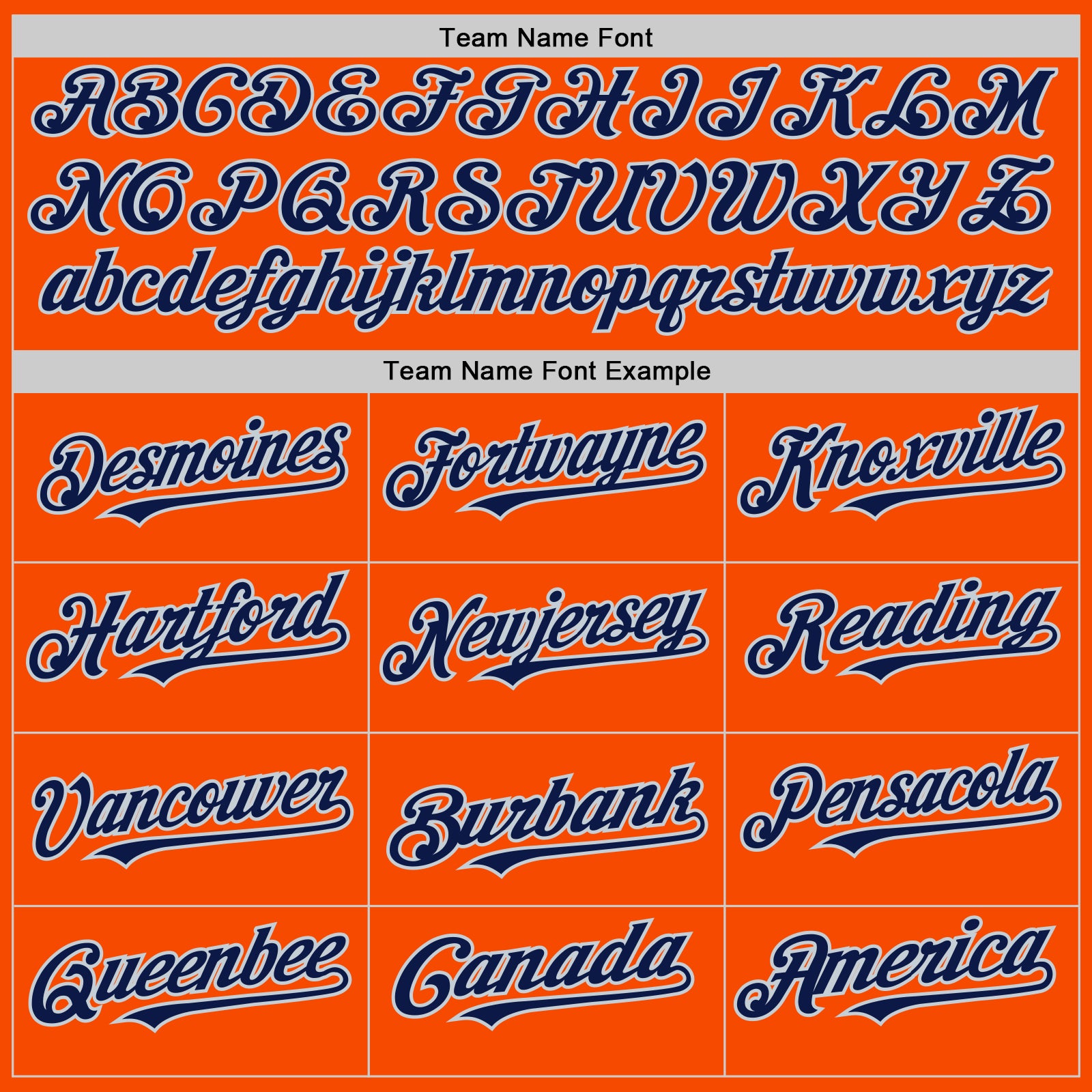 Custom Orange Navy Silver-White 3D Urban City Edition Sports Authentic Baseball Jersey